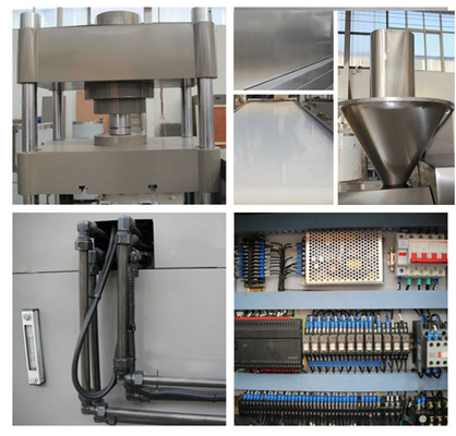 High Productivity Automation Dog Food Machine For Rawhide / Bone Pressing