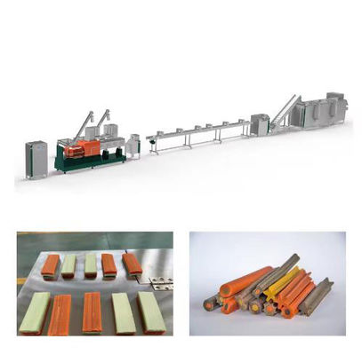 Dog Dental Care Chewing Pet Food Production Line Single Extruder Stainless Steel