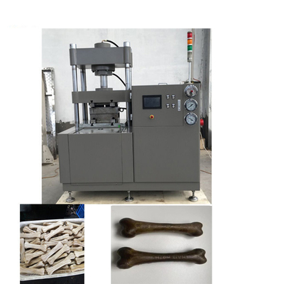 High Strength Hydraulic Pet Food Production Line Rawhide / Bone Pressing For Dog