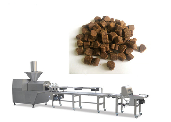 Low Noise Leithin Pet Treat Machine , Cold Extruding Dog Treat Making Machine