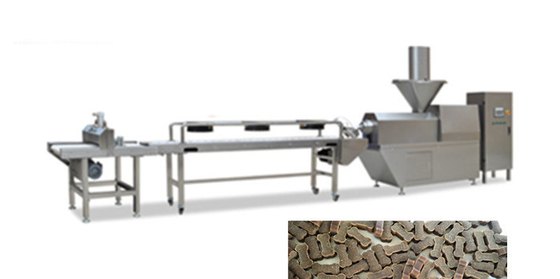 Jerky Pet Food Production Line 300-500kg/hr dog food manufacturing equipment