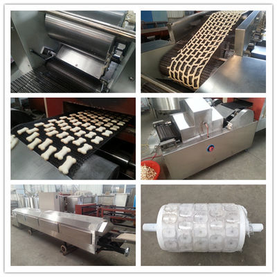 Dog Favorite Nutrition Biscuit Pet Food Production Line With Energy - Saving