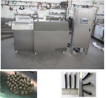 Mini Laboratory Testing Formula Pet Food Production Line Double Screw Extruder