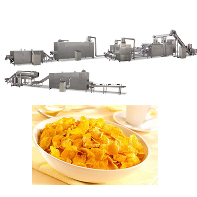 165kw 300kg/hr Corn Flakes Cereals Making Machine
