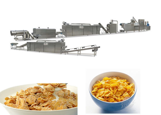 Kellog Crispy Cereal Corn Flakes Processing Line / Corn Flakes Production Line