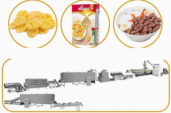 Corn Flakes Production Line With CE Standard