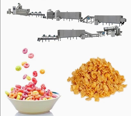 304 Stainless steel corn flake making machine for Kellogg and Nestle products