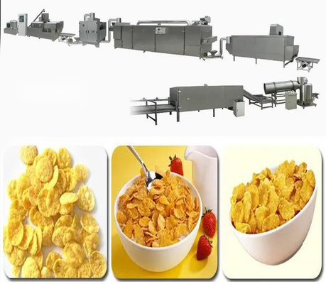 Automatic Bulk Corn Flakes Production Machine Price  Good condition corn flake production line/corn flakes manufacturing