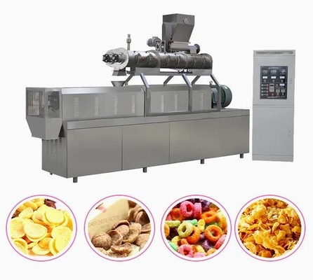 PLC controlled automatic expanded corn flakes production line