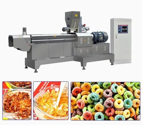 High automation Corn Flakes Processing Line with 12 months Warranty
