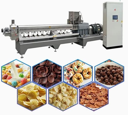 Economical cereals Corn Flakes Machine / rice flakes making machine