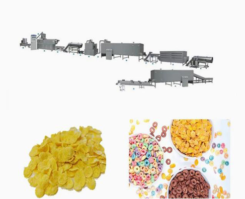 Economical cereals Corn Flakes Machine / rice flakes making machine