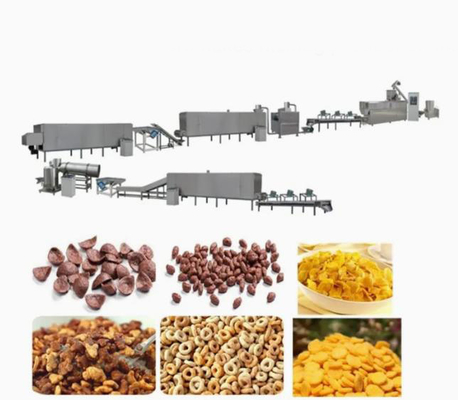 Continuous , automatic Corn Flakes Processing Line , bulking machine