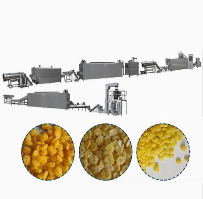 Fully automatic Corn Flakes Processing Line , snack maker machine