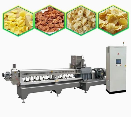 Fully automatic Corn Flakes Processing Line , snack maker machine