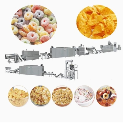 Continuous and automatic Corn Flakes Processing Line with CE Standard