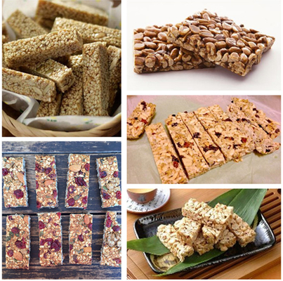 Customized Soft Candy Cutting Machine , SUS304 Cereal Bar Machine