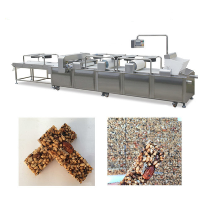Auto Muesli Snack Bars Cutting Machine Stainless Steel