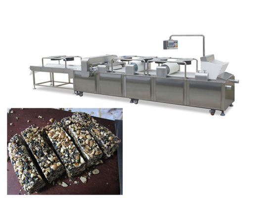 Peanut Bar Cutting Cereal Bar Making Machine Energy Nutrition Bar Processing Line