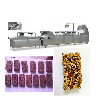 Peanut Bar Cutting Cereal Bar Making Machine Energy Nutrition Bar Processing Line