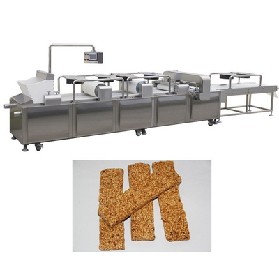 Peanut Candy Brittle Cereal Bar Making Machine , Cereal Bar Cutting Machine