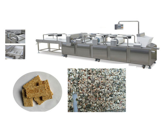 PLC Touch Screen 400kg/Hr Muesli Bar Cutting Machine