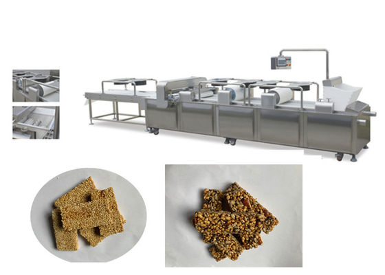 PLC Touch Screen 400kg/Hr Muesli Bar Cutting Machine