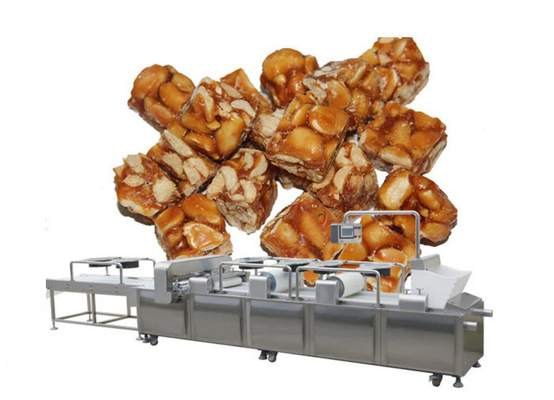 Siemens Motor Sesame Granola Bar Making Machine 0.66kg/Hr