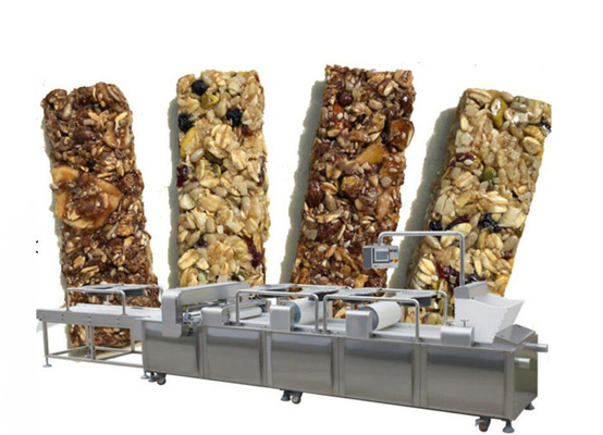 Siemens Motor Sesame Granola Bar Making Machine 0.66kg/Hr