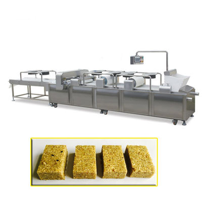 Longitudinal Cereal Bar Making Machine For Peanut Brittle / Sesame Candy