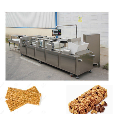 Oats Nuts Cereal Bar Moulding Machine / Chocolate Bar Making Machine