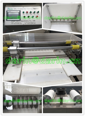 Square / Cube confectionery equipment , Cereal Bar Making Machine