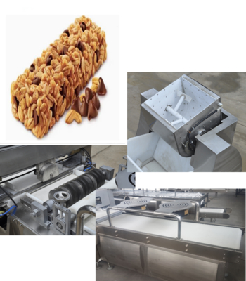 Healthy Chewy Chocolate Energy Bar/Muesli Bar Making Machinery