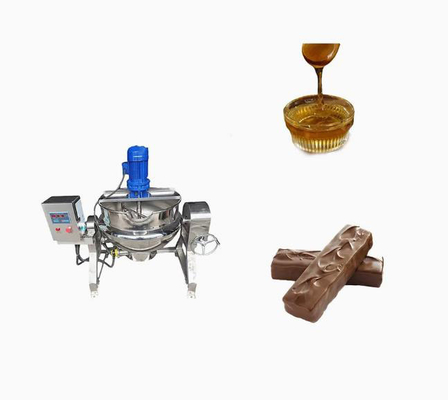 Automatic Stainless Steel Cereal Bar Making Machine Rectangle Snacks Shape