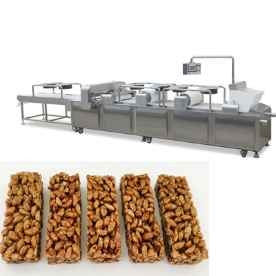 Chikki / Muesli Cereal Bar Making Machine , Fruit Bar Production Line