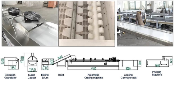 Sesame Seed Cereal Bar Making Machine