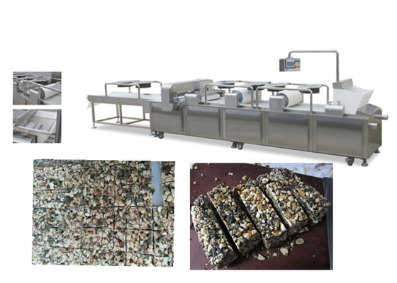 Muesli Bar Granola Bar Cutting Machine High Capacity Cereal Bar Making