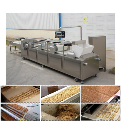 Cube Type / Semi - Circle Type cereal bar maker machine for wheat , highland barley