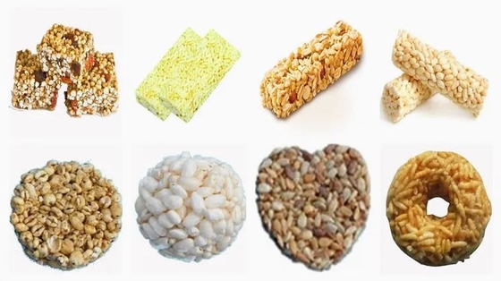 Popped Rice Cake Making Machine / cereal puffing machine for millet , wheat