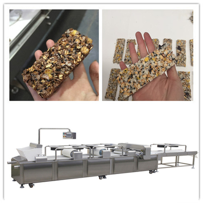 SS304 Material Fruit nuts candy bar making machine , cereal bar maker machine