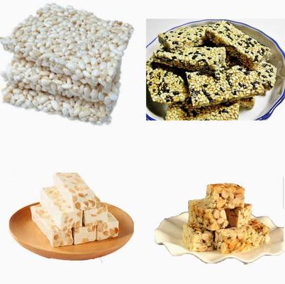 Automatic stainless steel cereal bar making machine , sesame candy bar cutter machine