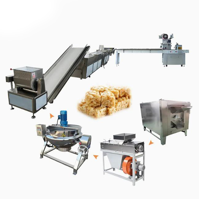 Small Cereal Bar / chocolate Bar Making Machine with SS304 Material