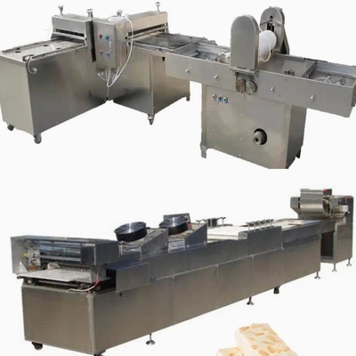 Stainless steel peanut candy brittle Groundnut Chikki Making Machine English Version