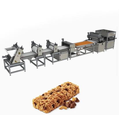 Puffed rice candy cake  / chocolate Bar Making Machine , popcorn ball forming machine
