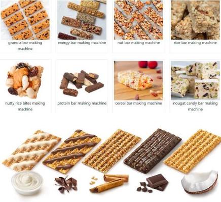 Chocolate Bar Cereal Bar Making Machine for Peanut Candy with 1 set Spare Parts