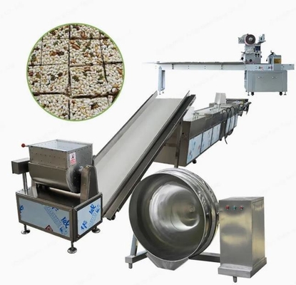 Healthy snack peanut Cereal Bar Making Machine can be round , cylindrical , square shapes