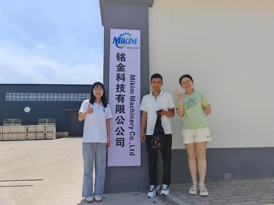 PLC Beef Skin Dog Bone Making Machine With Touch Screen