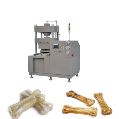 Pet Snack Processing Machine Made By Rawhide , Dog Bone Maker Machine