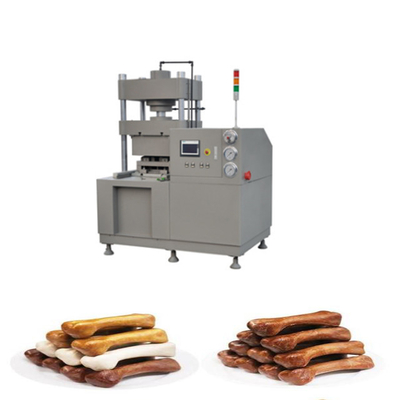 Pressed Rawhide Bones Pet Chewing Bone Making Machine Siemens Touch Screen