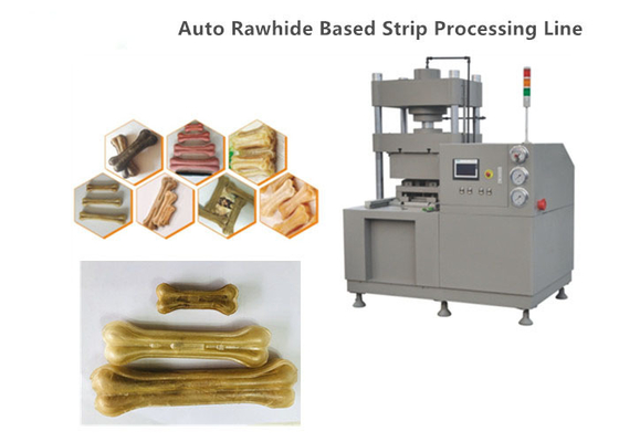 DR60T Picskin Material for Rawhide pet food processing line for dog chewing
